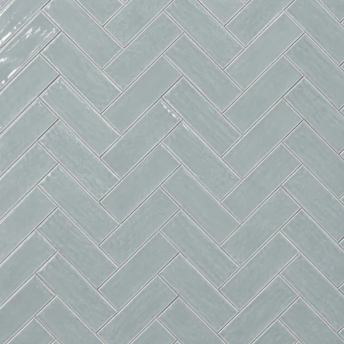 Handvorm Licht Blauw Glans 7,5x30